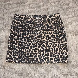 Juicy Couture Cheetah Skirt
